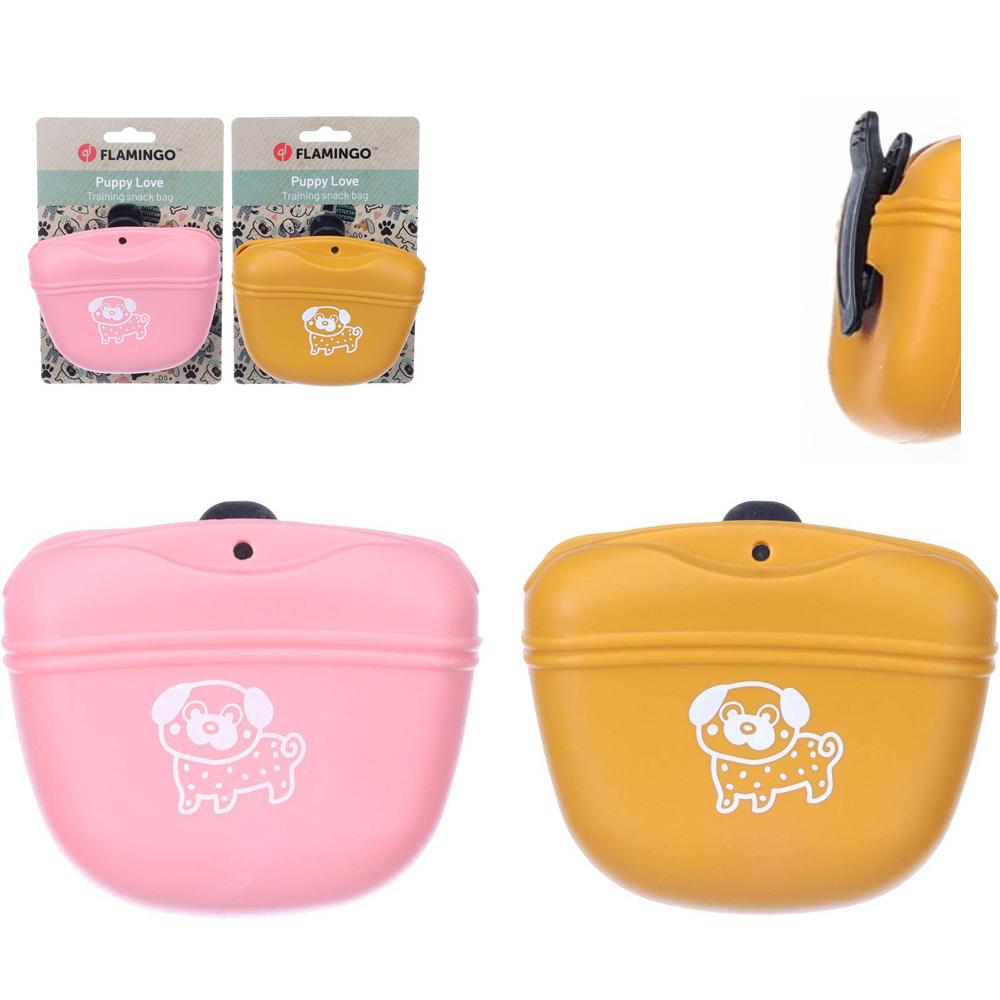 Flamingo Puppy Twix контейнер сумка для ласощів 12,5х5,5х10,5 см 1 шт (523663)